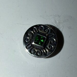 925 Kameleon Jewelpop W/Green Gem Accent